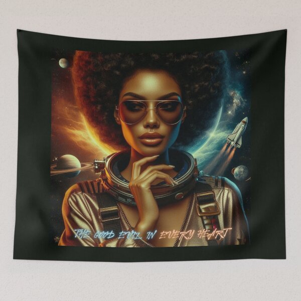 Item preview, Space Lady Astronaut Golden designed and sold by Voodoo Store Paranormal Collections.