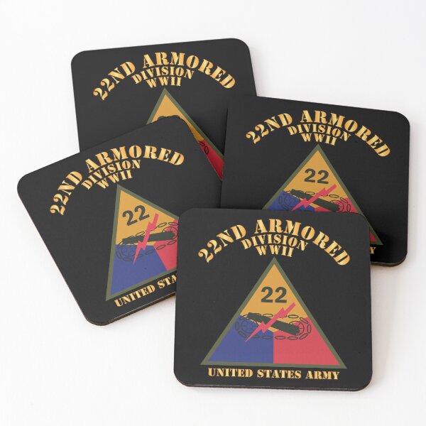 Item preview, Army - SSI - 22nd Armored Division - WWII - US Army X 300 designed and sold by Military Insignia Products.