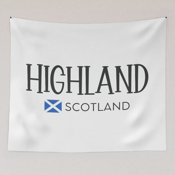 Item preview, Highland - Scotland  designed and sold by StudioRedKoala.