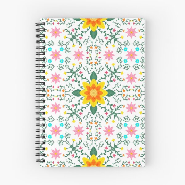 Item preview, Bright Folk Garden – Hand-Drawn Floral Pattern designed and sold by raphicha365.