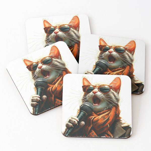 Item preview, Singing Superstar Cat on Stage designed and sold by Pixelzo.
