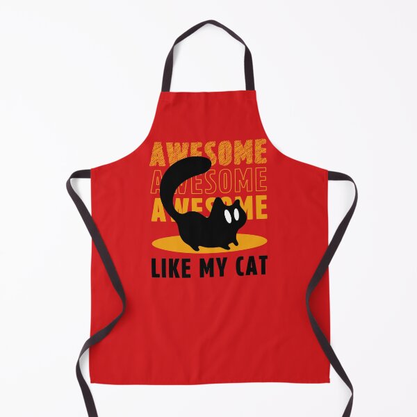 Item preview, Awesome Like My Cat Funny Bold Black Cat Silhouette designed and sold by Maud Tee Art.