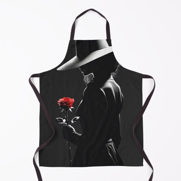Item preview, Red Rose Silhouette – Selective-Color Noir Art designed and sold by SmyrnaArtGalery.