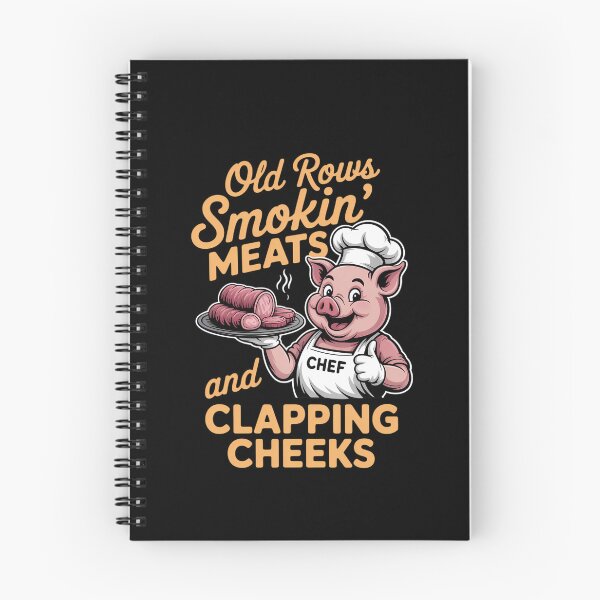 Item preview, Old Rows Smokin Meats And Clapping Cheeks Funny BBQ designed and sold by CookWorldLaughs.