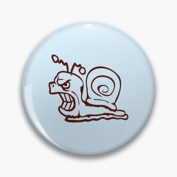 Item preview, Evil Snail Angry Bad Teeth Grinding Boy Furious Anger designed and sold by shirt-o-mat.