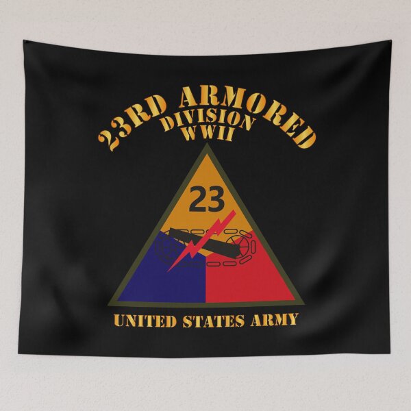 Item preview, Army - SSI - 23rd Armored Division - WWII - US Army X 300 designed and sold by Military Insignia Products.