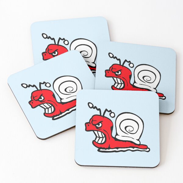Item preview, Evil Snail Angry Bad Teeth Grinding Boy Furious Anger designed and sold by shirt-o-mat.