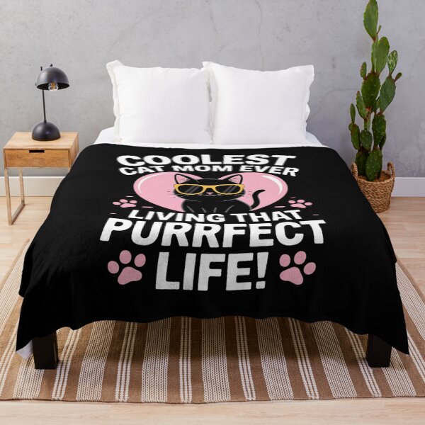 Item preview, Coolest Cat Mom Ever Funny Mother's Day & Pet Lovers Cat Mom designed and sold by BakeryDozen.
