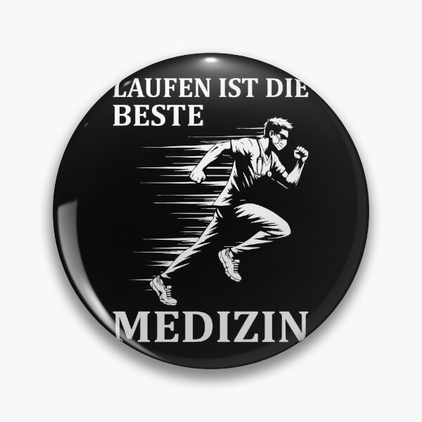 Item preview, Running is the best medicine – design for sporty doctors and nurses designed and sold by RetroMaritalArt.