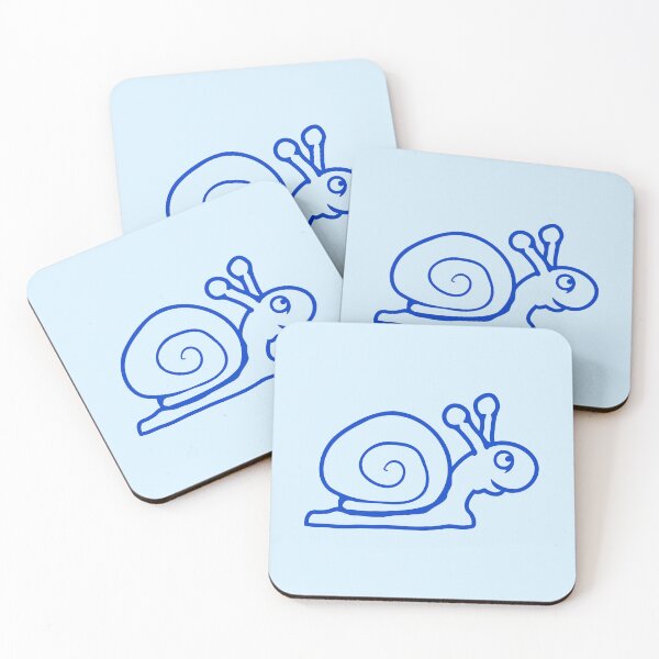 Item preview, Happy Snail Cute Smile Friendly Move Slow Funny designed and sold by shirt-o-mat.