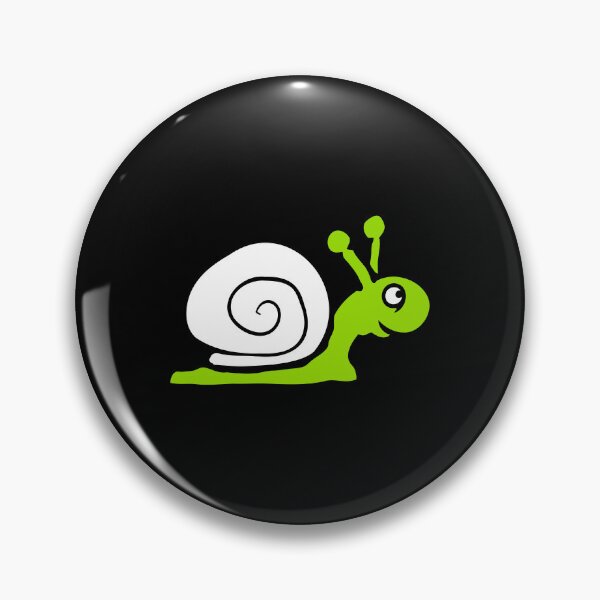 Item preview, Happy Snail Cute Smile Friendly Move Slow Funny designed and sold by shirt-o-mat.