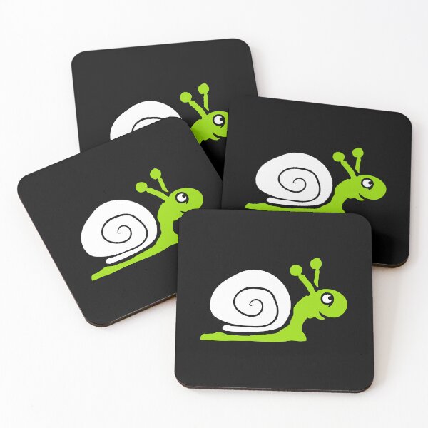 Item preview, Happy Snail Cute Smile Friendly Move Slow Funny designed and sold by shirt-o-mat.