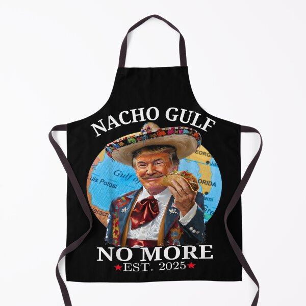 Item preview, Nacho Gulf Political Parody Sombrero T-Shirt 2025 | Funny Meme Tee designed and sold by PonyRoniku.