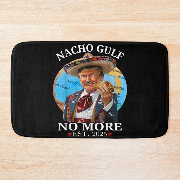 Item preview, Nacho Gulf Political Parody Sombrero T-Shirt 2025 | Funny Meme Tee designed and sold by PonyRoniku.