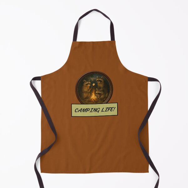 Item preview, Camping Life! Raccoons designed and sold by SIpublishing.