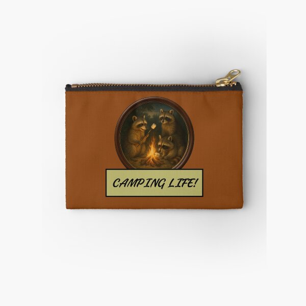 Item preview, Camping Life! Raccoons designed and sold by SIpublishing.