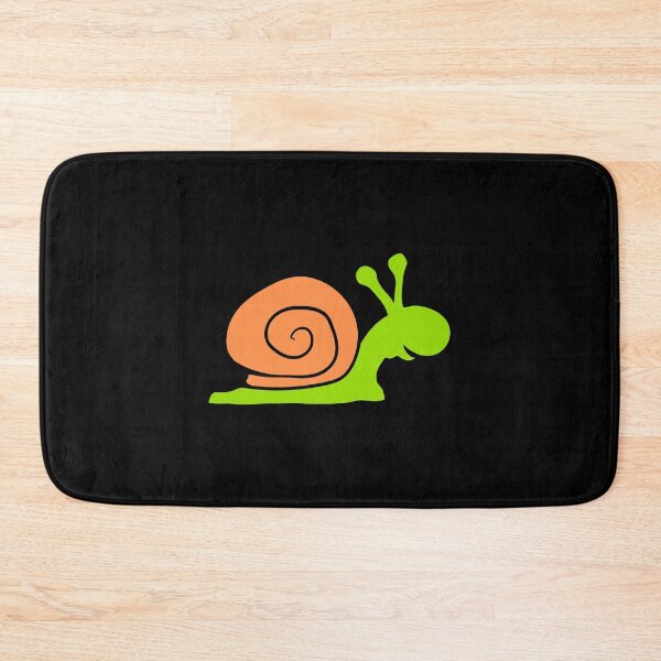 Item preview, Snail Cute Friendly Move Slow Funny Smile Silhouette designed and sold by shirt-o-mat.