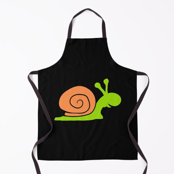 Item preview, Snail Cute Friendly Move Slow Funny Smile Silhouette designed and sold by shirt-o-mat.