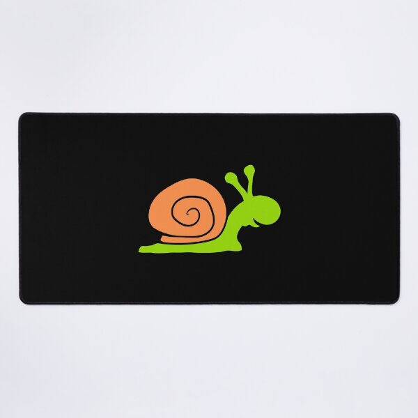 Item preview, Snail Cute Friendly Move Slow Funny Smile Silhouette designed and sold by shirt-o-mat.