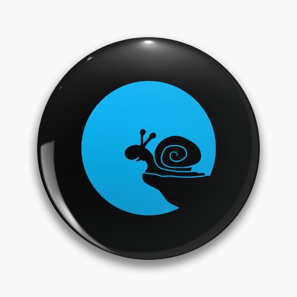 Item preview, Snail Cute Moon Round Cliff Night Funny Sun Silhouette designed and sold by shirt-o-mat.