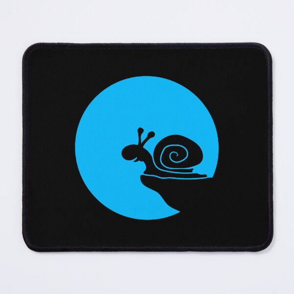 Item preview, Snail Cute Moon Round Cliff Night Funny Sun Silhouette designed and sold by shirt-o-mat.