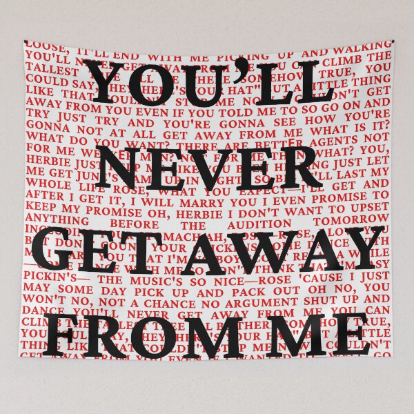 Item preview, Gypsy Lyrics designed and sold by broadwaygirl142.