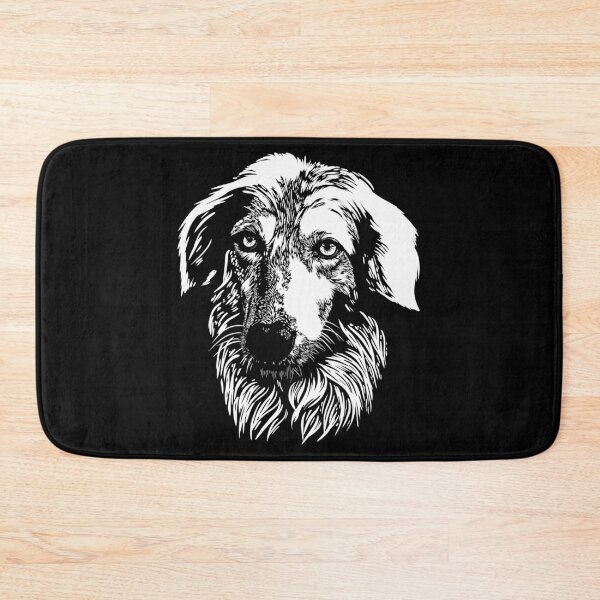 Item preview, Borzoi Dog in Black and White designed and sold by TurtleDojo.