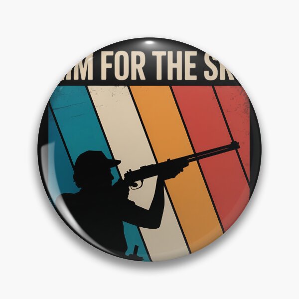 Item preview, Skeet shooting funny clay shoot designed and sold by WalshDrawnLaugh.