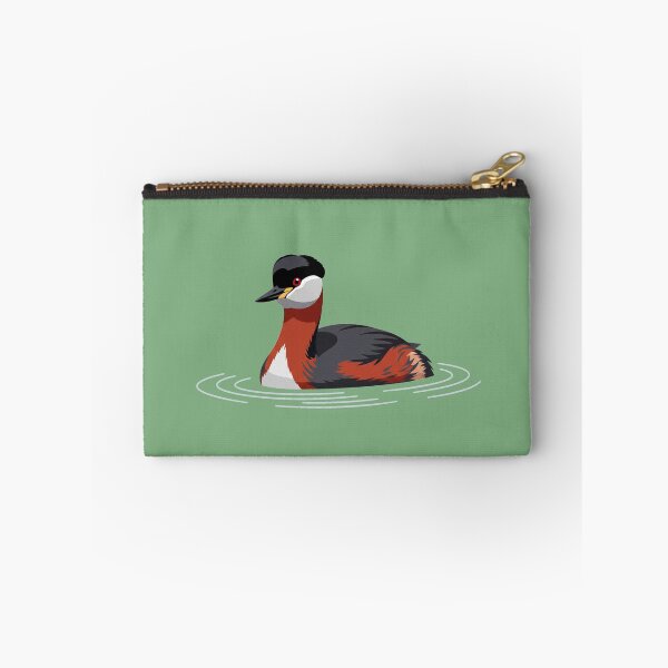 Item preview, The Red-necked Grebe - Minimalist Grebe Art designed and sold by TheArtEngineer.