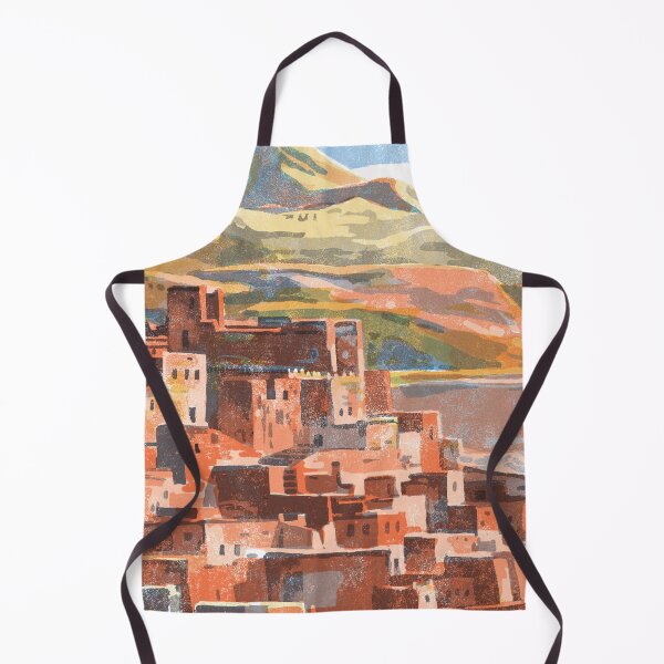 Item preview, Atlas mountains and Berber village designed and sold by qu-lan.