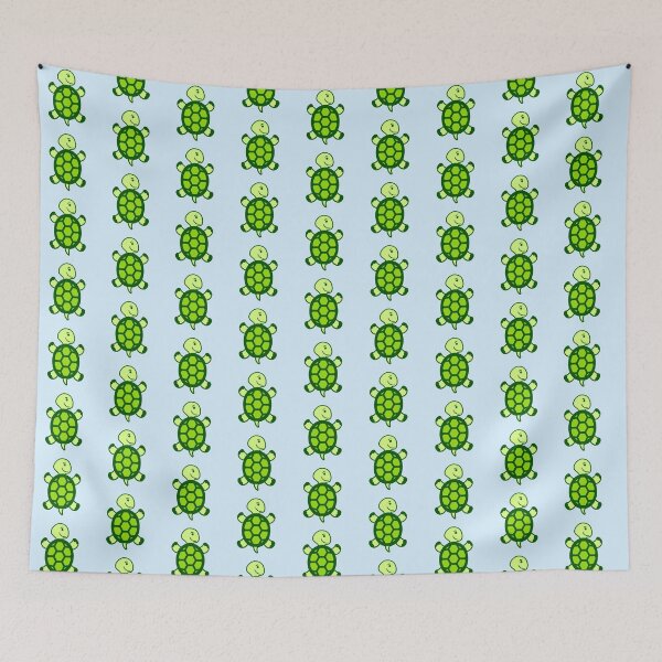 Item preview, Cute Turtle Climbs Holds on Tight Happy Smile Funny designed and sold by shirt-o-mat.