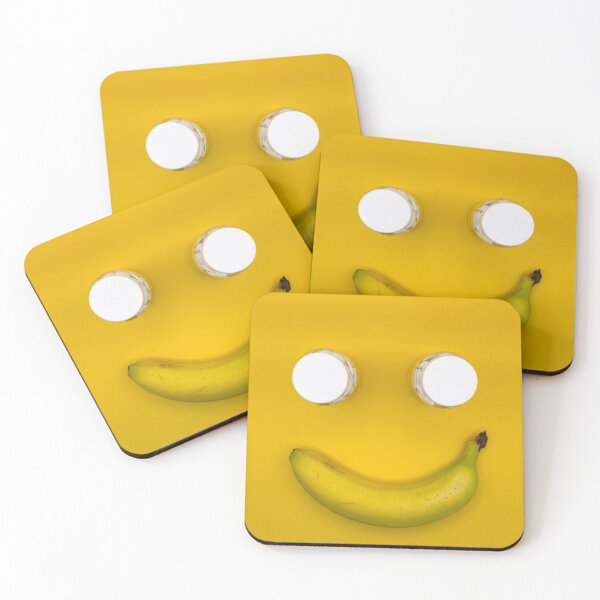 Item preview, Banana Smile on Yellow designed and sold by KarenVarr.