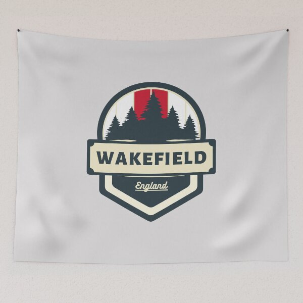 Item preview, Wakefield England Retro Vintage Badge designed and sold by World Designs.