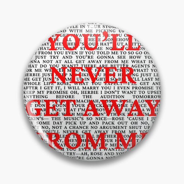 Item preview, Gypsy Lyrics designed and sold by broadwaygirl142.