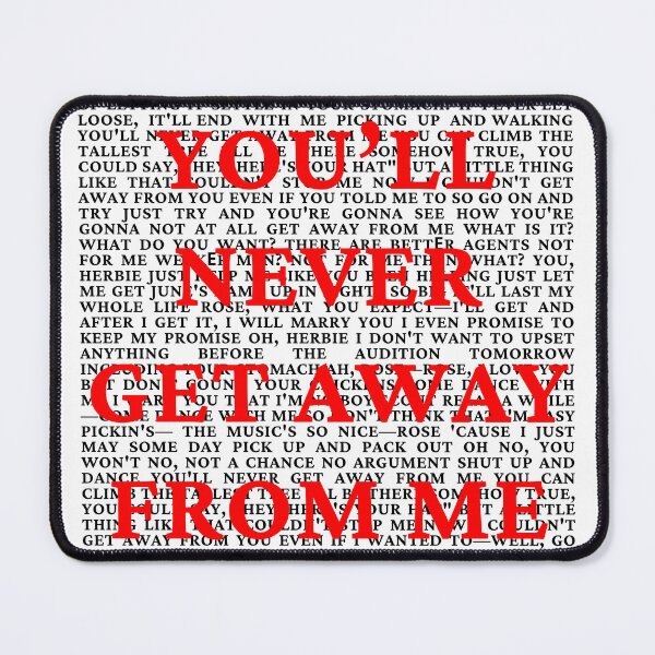 Item preview, Gypsy Lyrics designed and sold by broadwaygirl142.