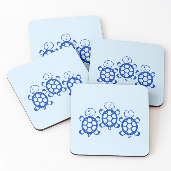 Item preview, 3 Cute Turtle Climbs Holds on Tight Friends Three Team designed and sold by shirt-o-mat.