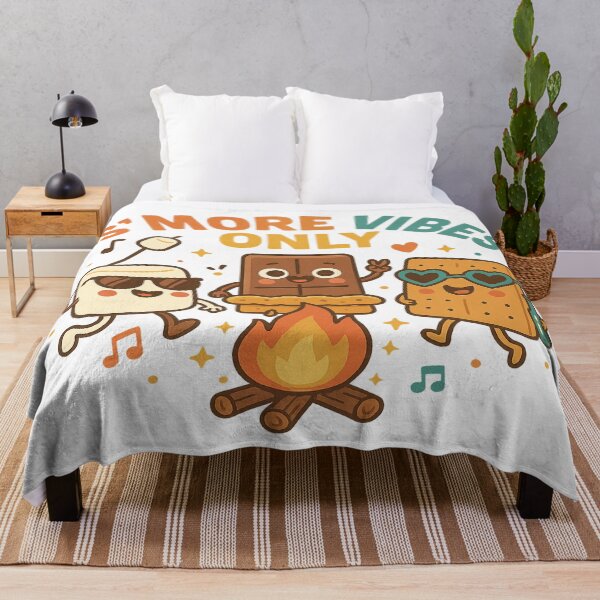 Item preview, S’more Vibes Only – A Sweet Summer Camping Adventure designed and sold by Rajasekar.