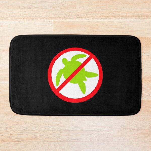 Item preview, No Turtle Forbidden Zone Attention Sign Against Funny designed and sold by shirt-o-mat.