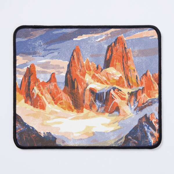 Item preview, Cerro Torre sunset designed and sold by qu-lan.