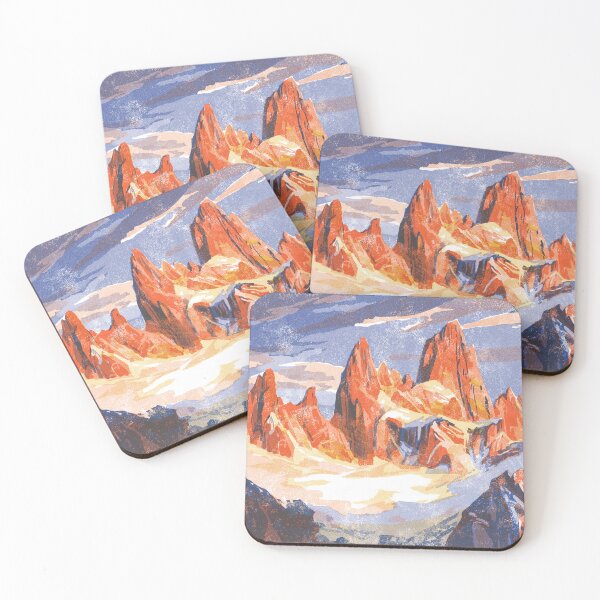 Item preview, Cerro Torre sunset designed and sold by qu-lan.