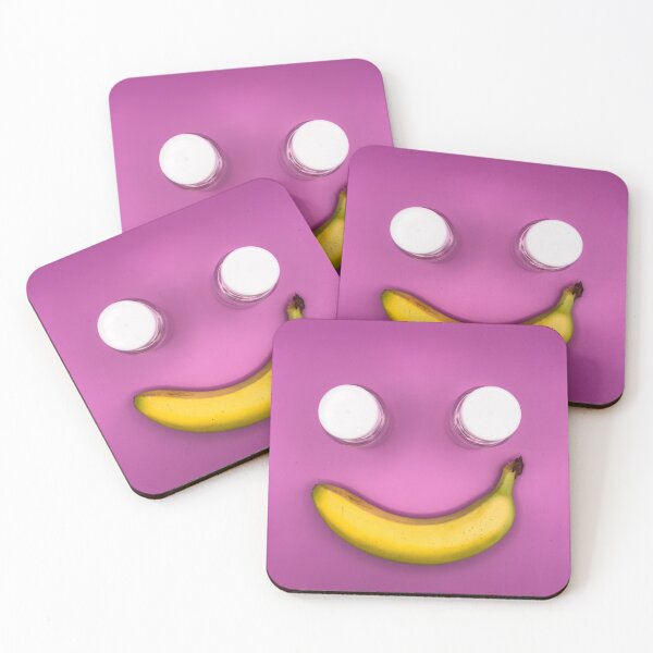 Item preview, Banana Smile on purple designed and sold by KarenVarr.
