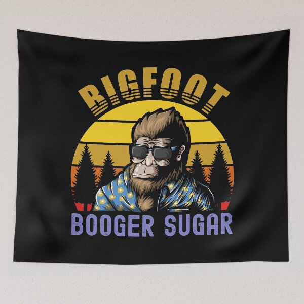 Item preview, Funny Humor Booger Sugar Bigfoot Sasquatch Yeti Nose Nachos Adult Meme designed and sold by Zayavca.