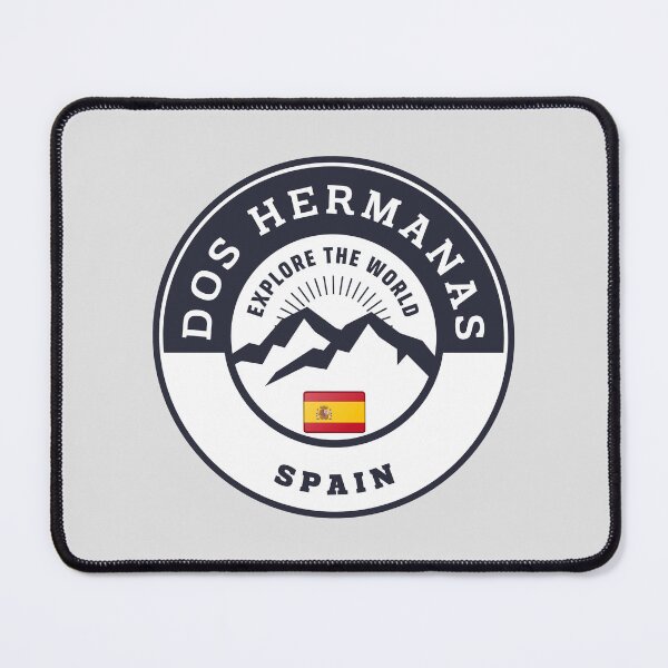 Item preview, Dos Hermanas Spain Black and White Crest designed and sold by World Designs.