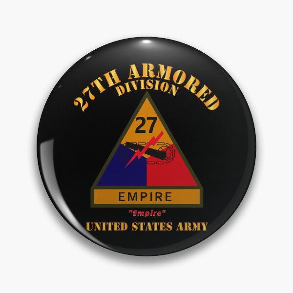 Item preview, Army - SSI - 27th Armored Division w Name Tape - Empire - US Army X 300 designed and sold by Military Insignia Products.