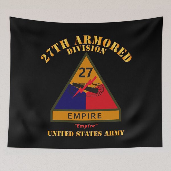 Item preview, Army - SSI - 27th Armored Division w Name Tape - Empire - US Army X 300 designed and sold by Military Insignia Products.