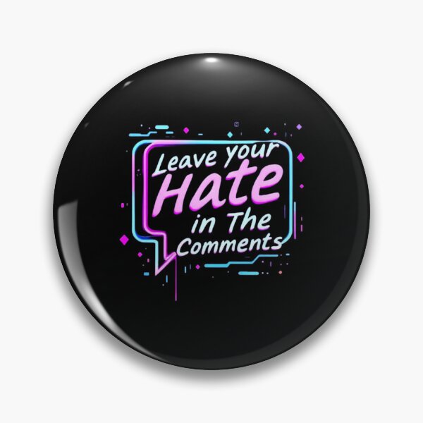 Item preview, Leave your hate... designed and sold by Witch Queen Clothing.