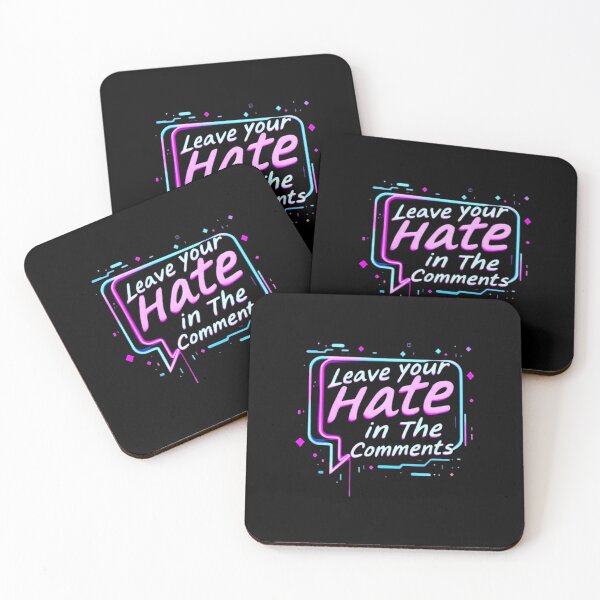 Item preview, Leave your hate... designed and sold by Witch Queen Clothing.