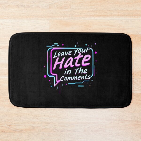 Item preview, Leave your hate... designed and sold by Witch Queen Clothing.
