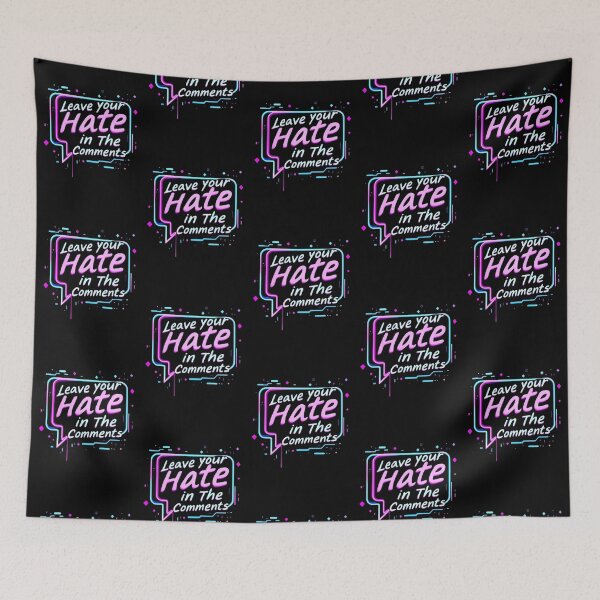 Item preview, Leave your hate... designed and sold by Witch Queen Clothing.