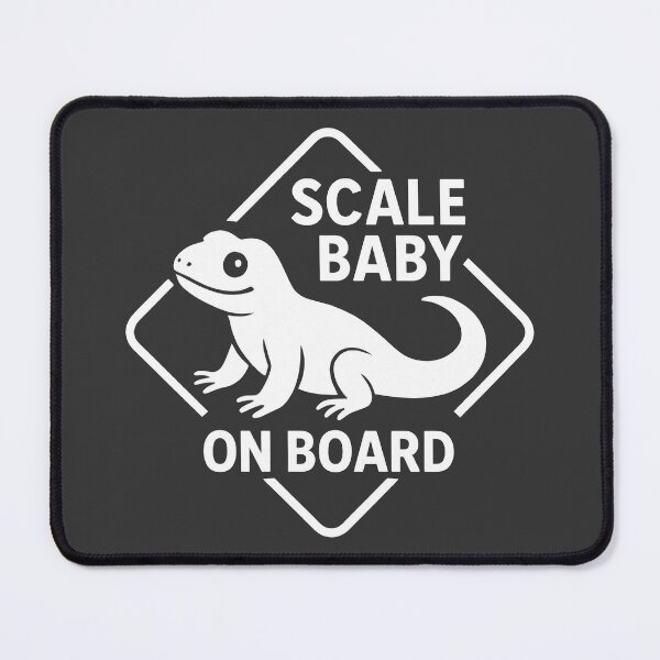 Item preview, Scale Baby On Board – Funny Reptile Lover Design designed and sold by Rocklights.
